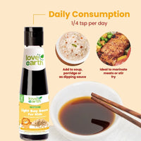 Love Earth Organic Baby Soy Sauce 210g