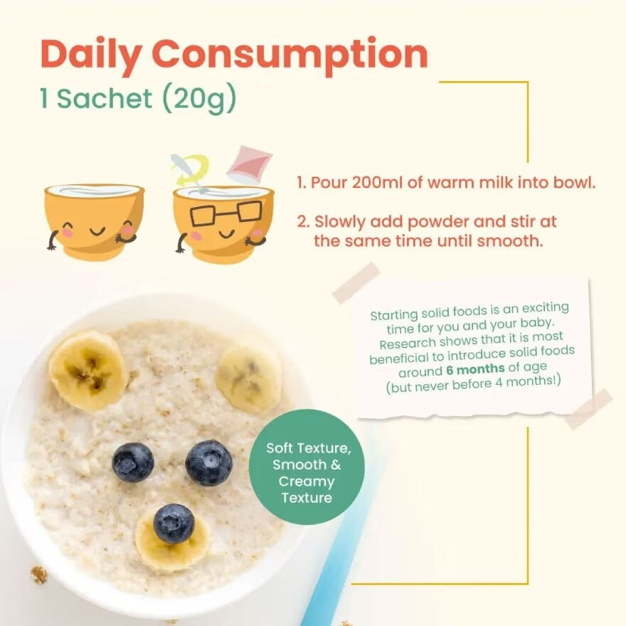 Love Earth Organic Sprouted Brown Rice Baby Meal - Banana, pumpkin 120g