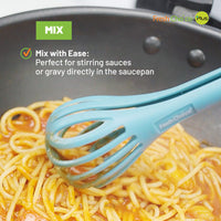 Fresh Choice Whisk Tongs 11”