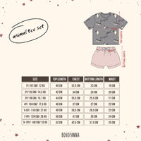 animal tee sizing