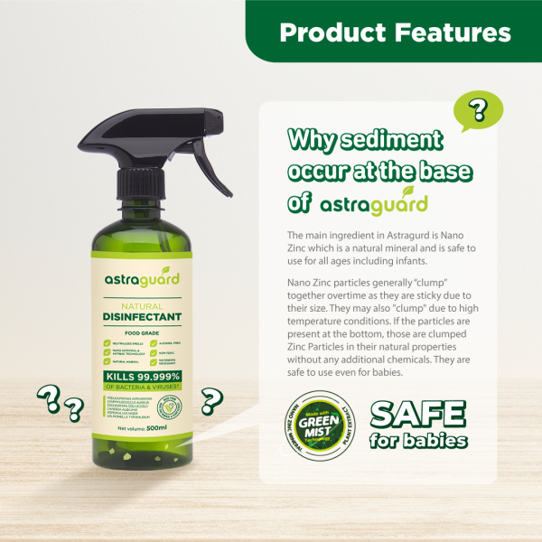 Astra Guard Natural Disinfectant 500ml Buy 3 Free 9