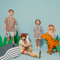 bohopanna animal tee set bird