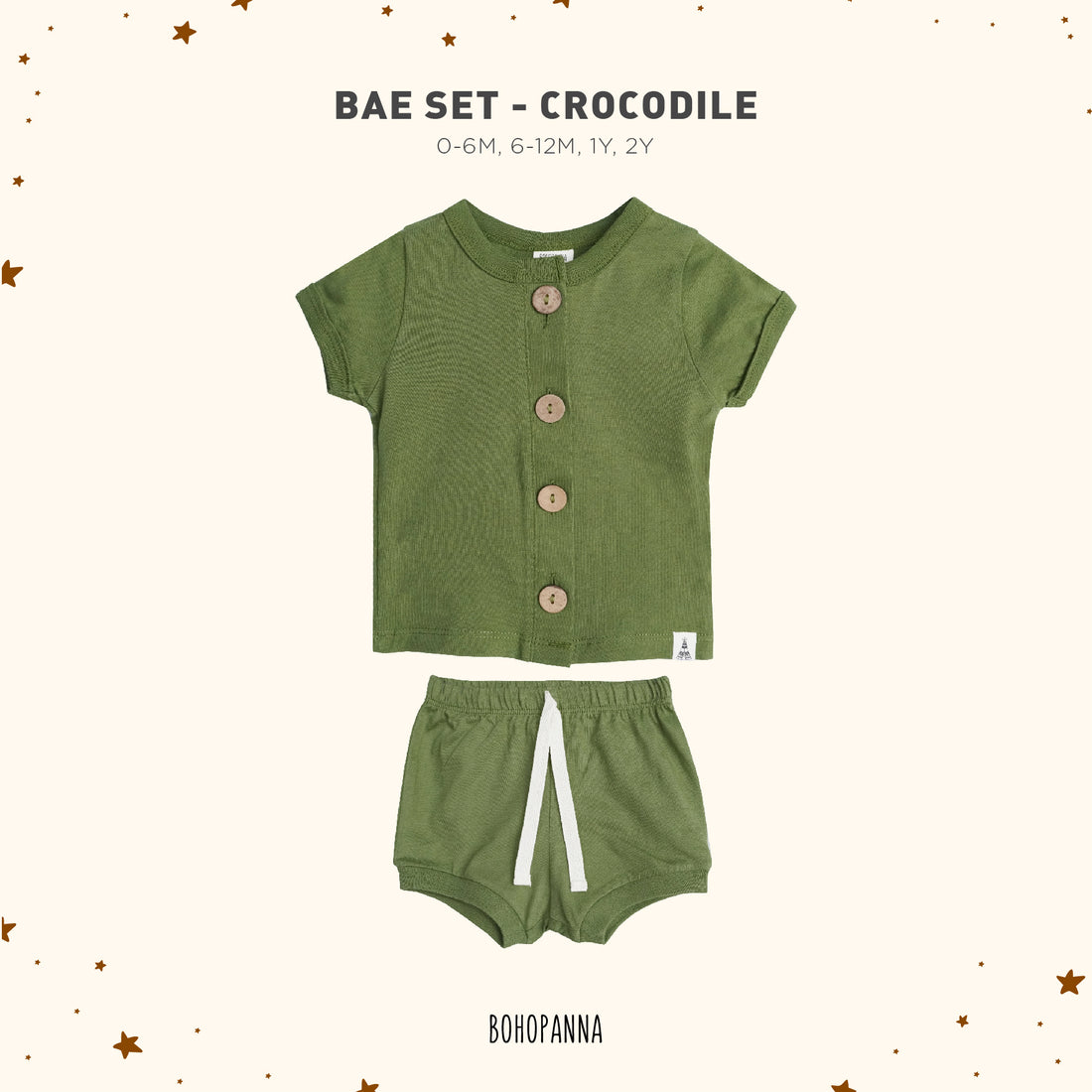 bohopanna bae set crocodile