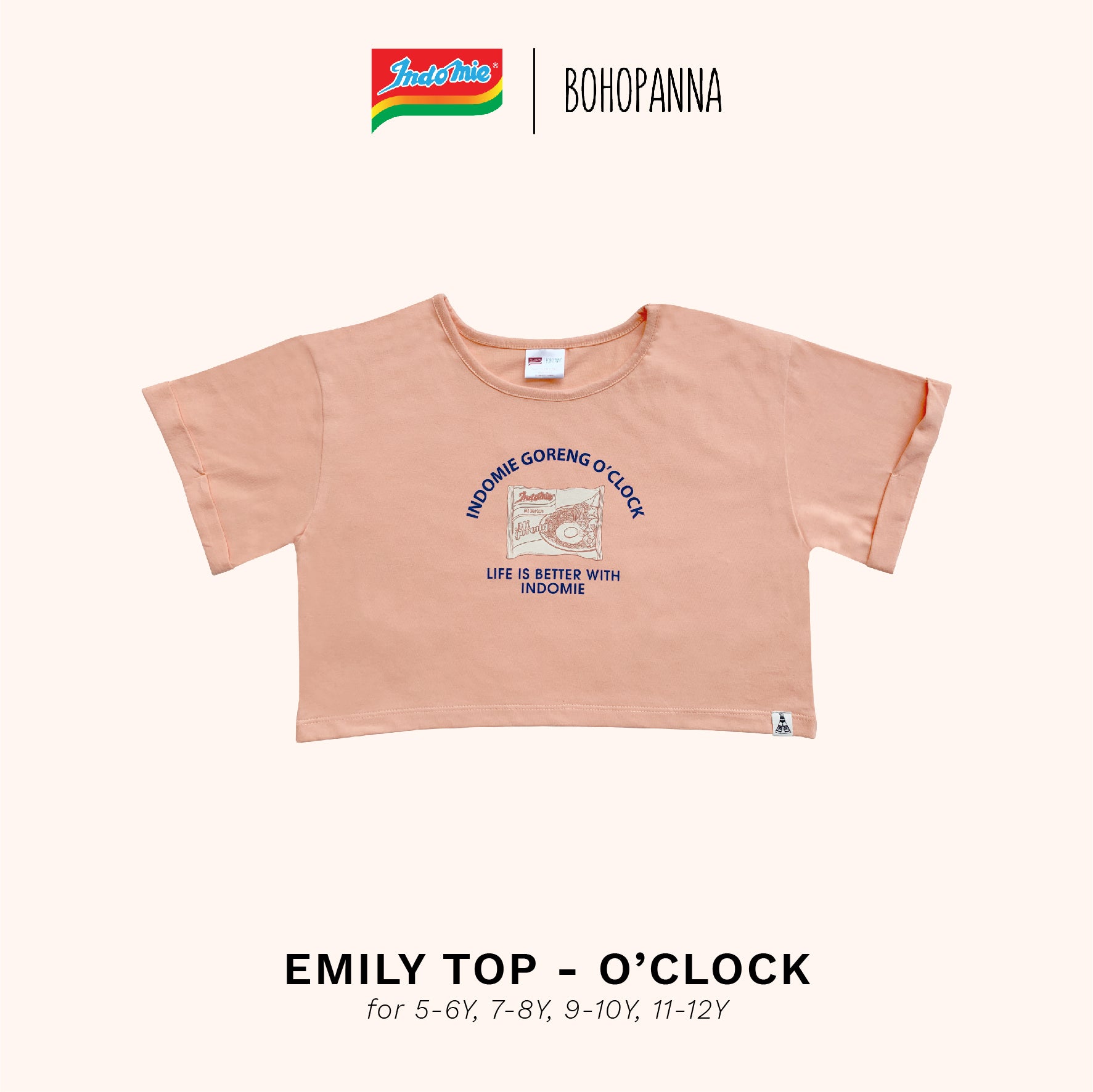 bohopanna indomie emily top o'clock