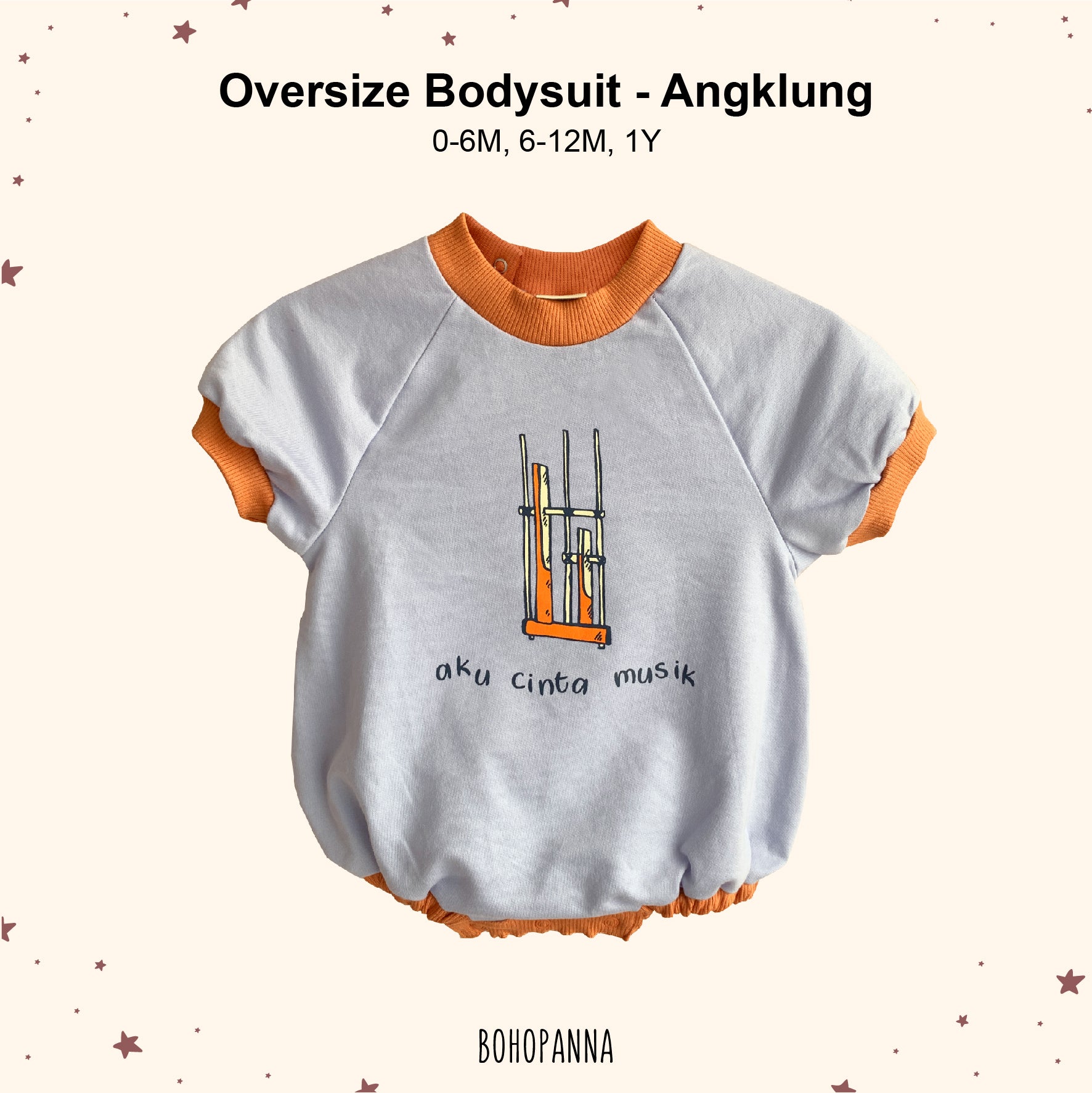 bohopanna oversize bodysuit angklung