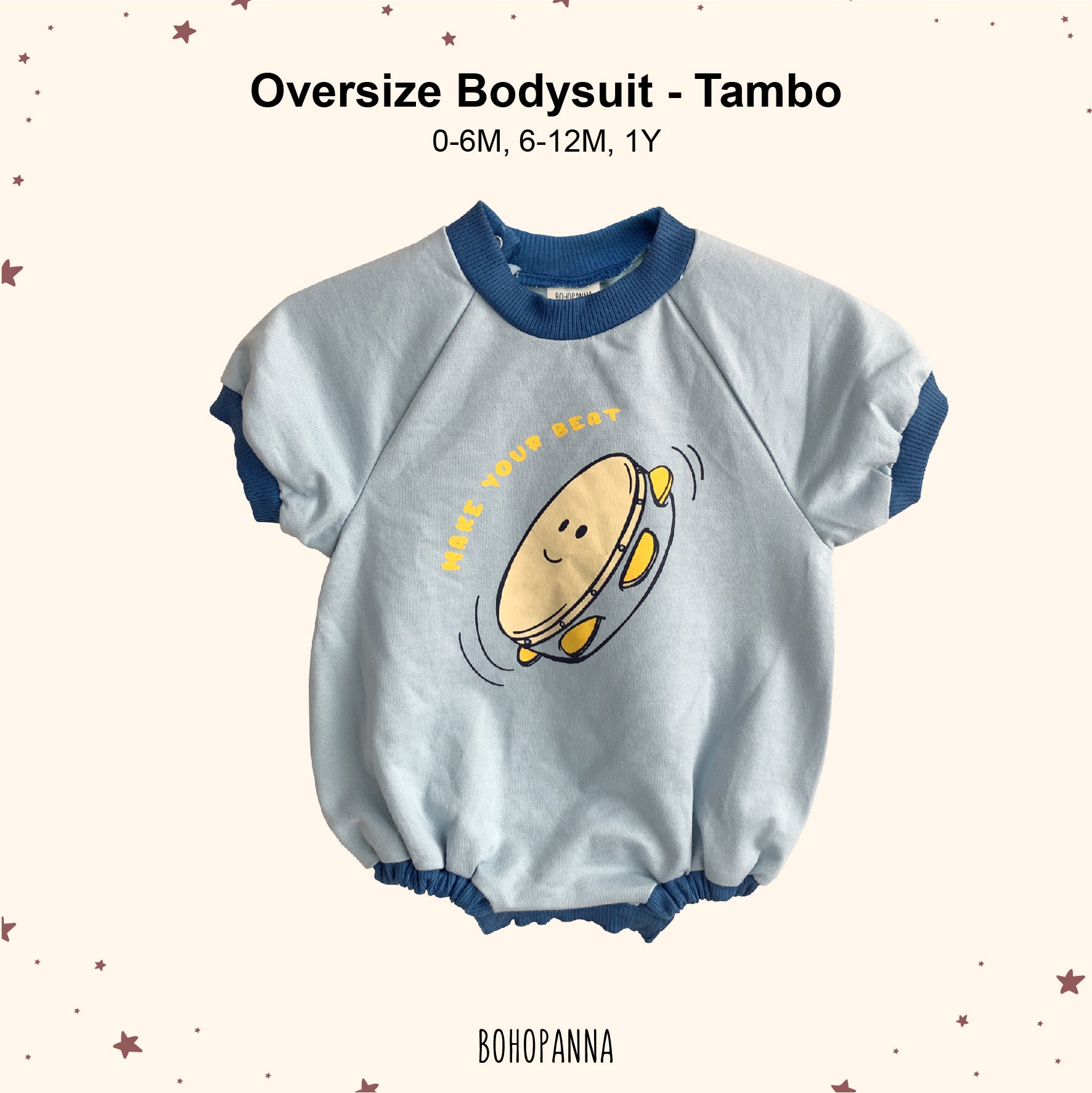 bohopanna oversize bodysuit tambo