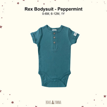 bohopanna rex bodysuit peppermint