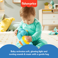 fp infant soothe n glow seahorse wb blue