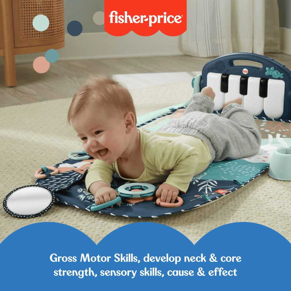 fp nb kick &amp; play piano gym moonlight forest
