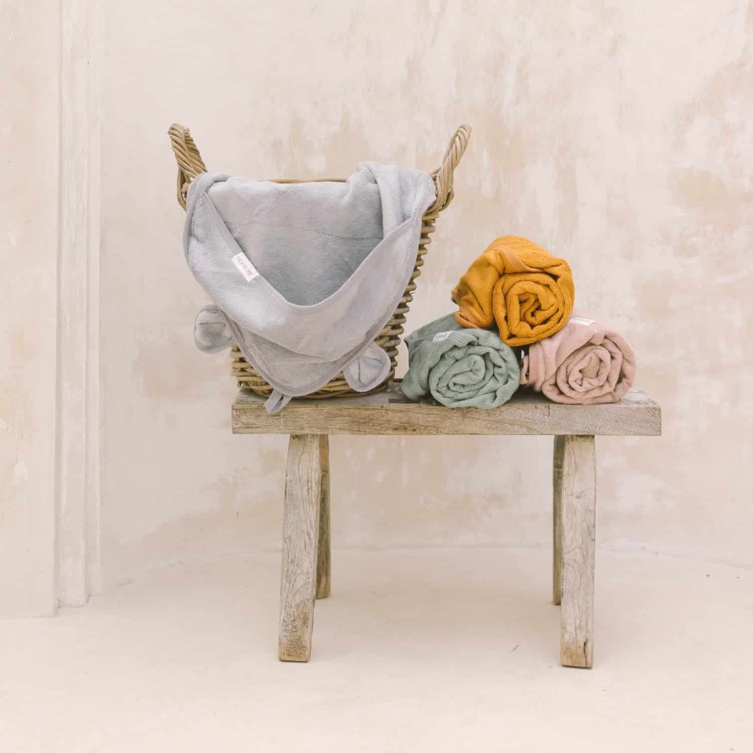 hooded towel bathroom