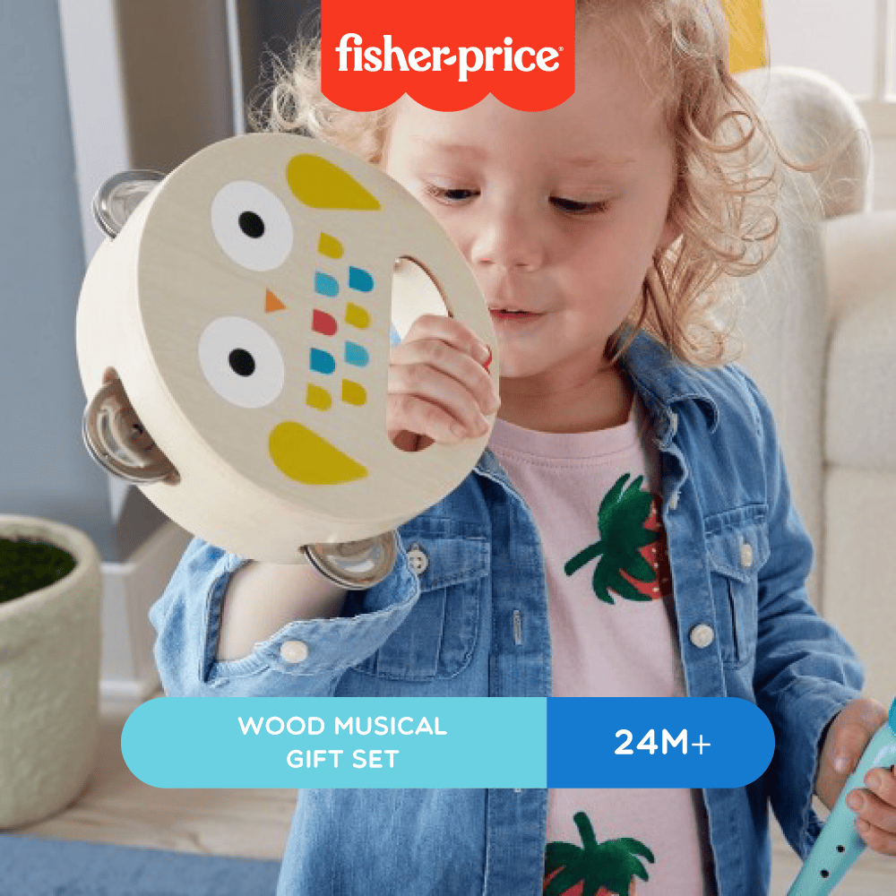 Fisher-Price Wooden Musical instruments Gift Set