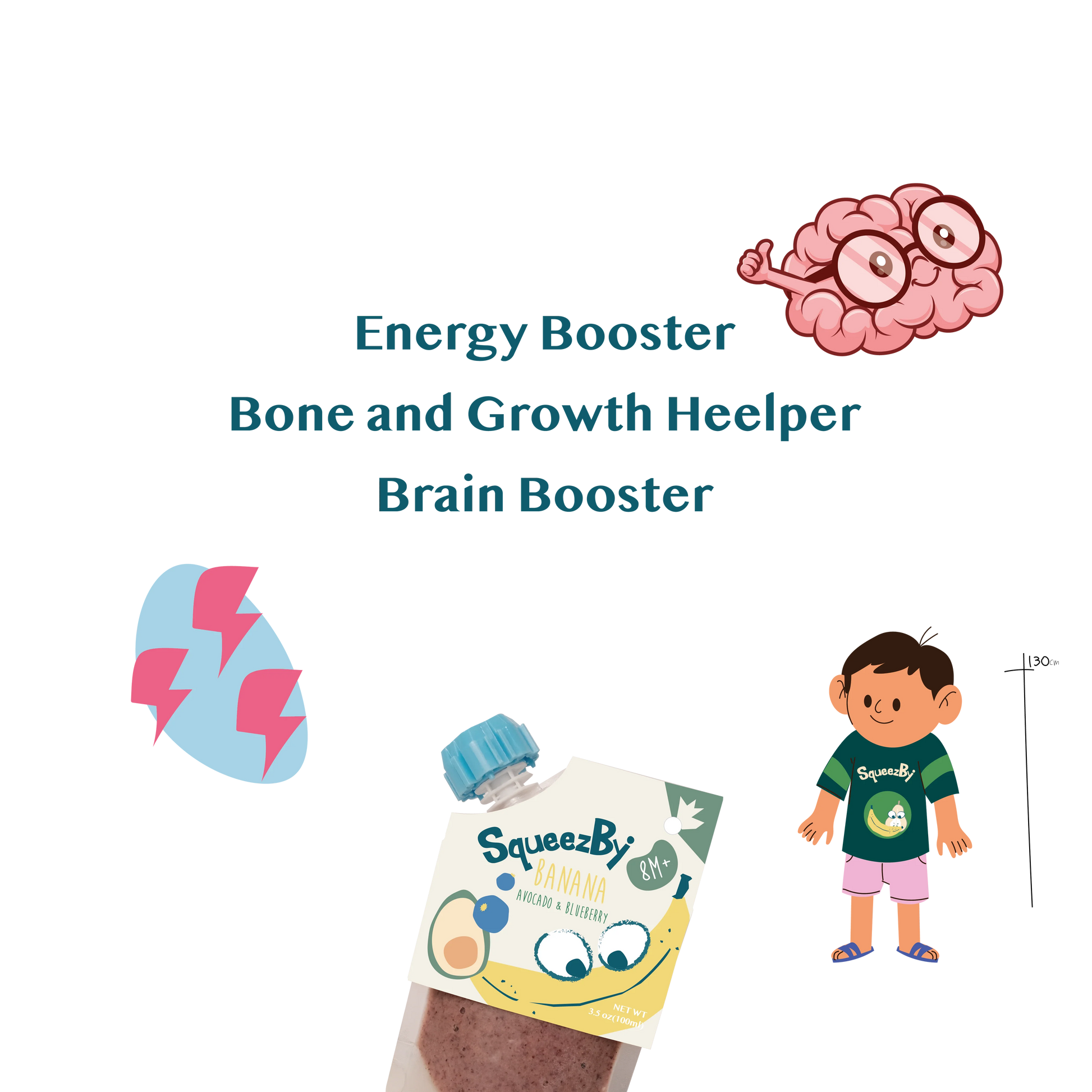 Squeezby Fruit and Broth Pouches