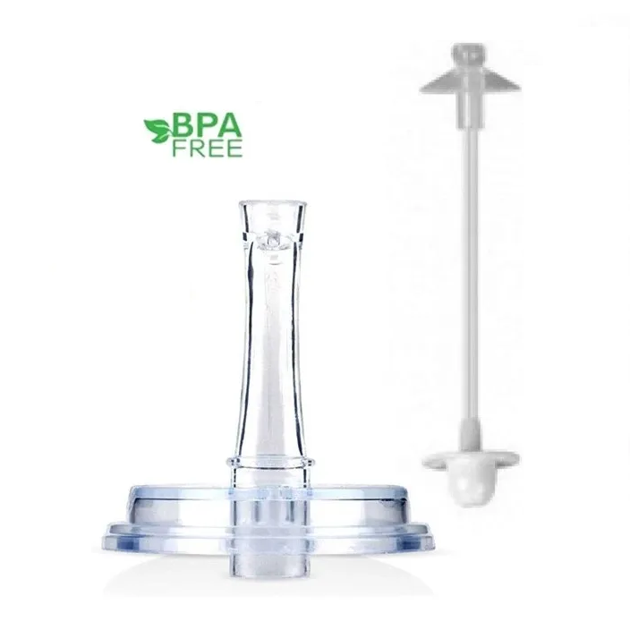 Nuby 1 Pk Replacement Silicone Straw Fits NB10222