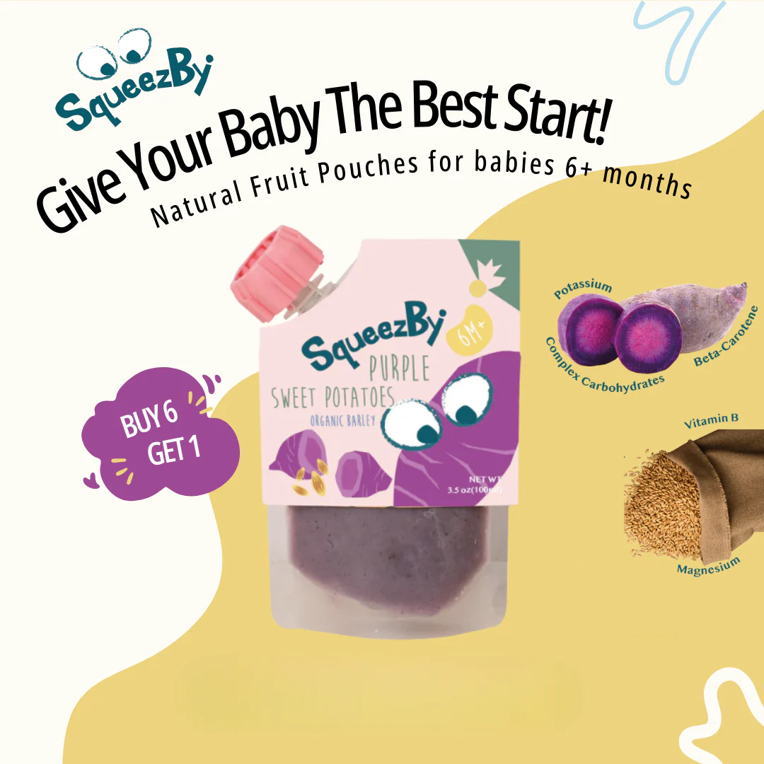 Squeezby Fruit and Broth Pouches