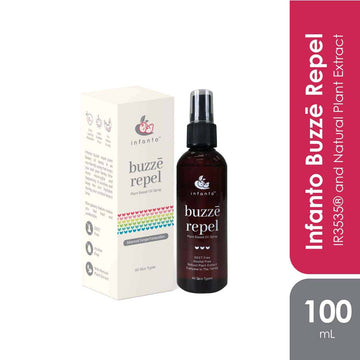 infanto buzze repel plant based oil spray 100ml