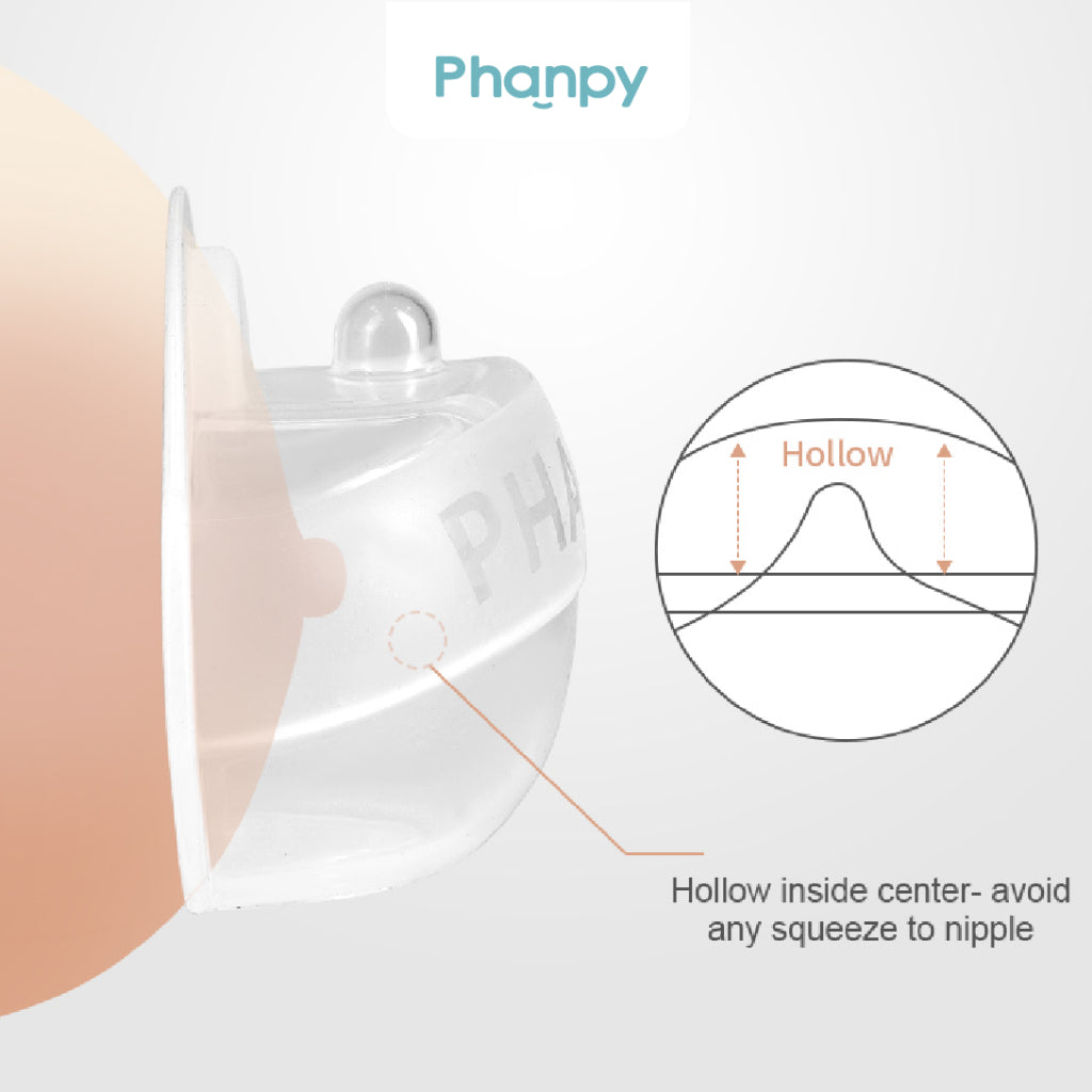 Phanpy Wearable Silicone Breastmilk Collector