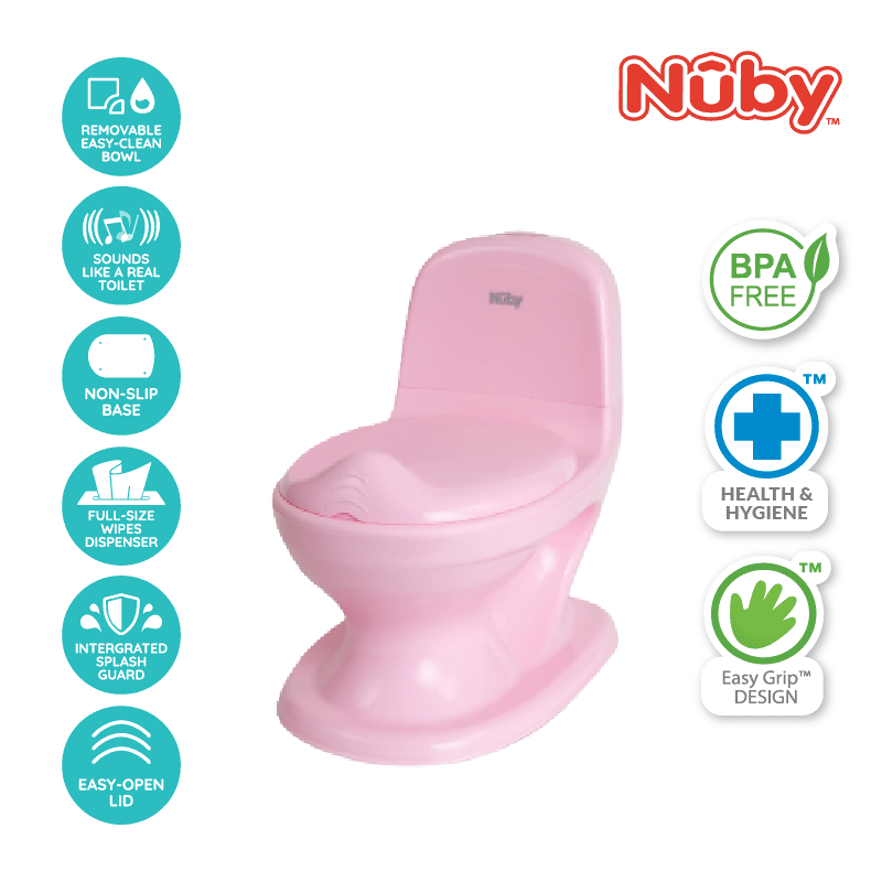 Nuby My Real Potty (Pink) - Kids Training Potty