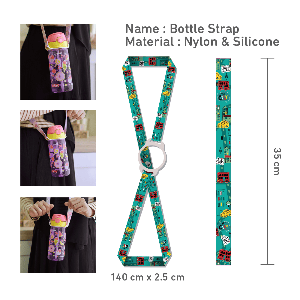 nuby bottle strap unicorn design (copy)
