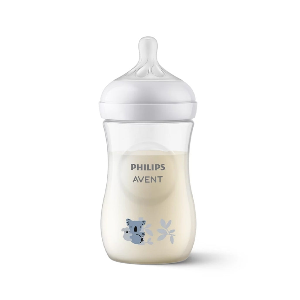 pa natural response baby bottle 1m 9oz260ml koala bear scy90367(2)