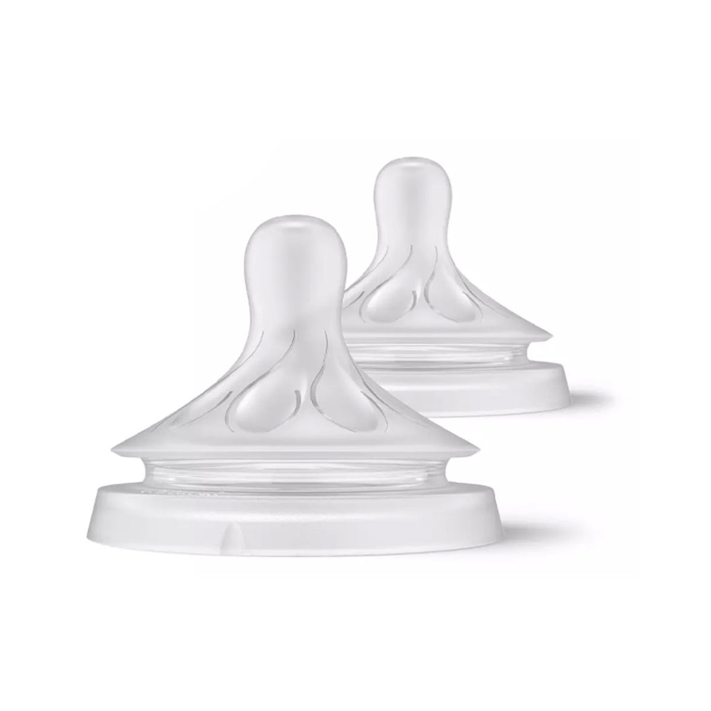 pa natural response nipple baby teat 9m 6 twin scy96612(2)