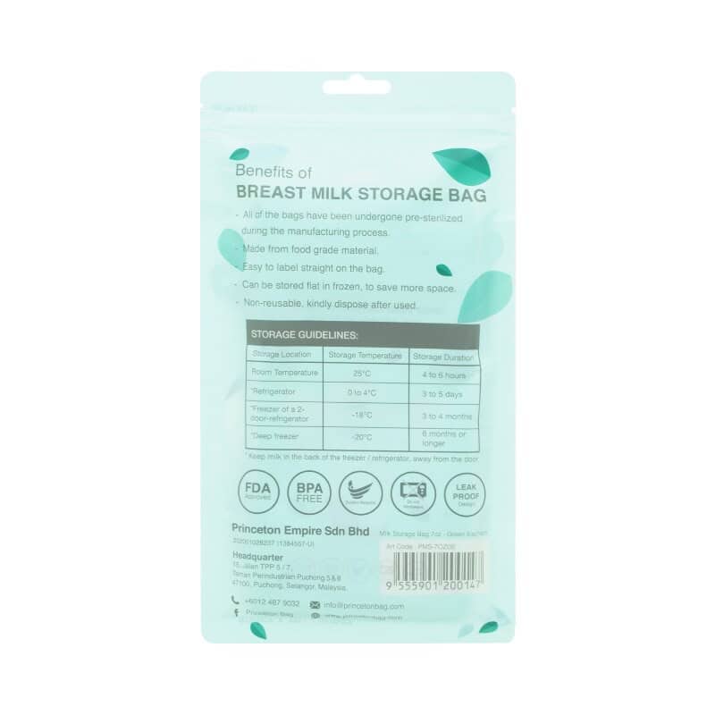 princeton breast milk storage bag 100ml / 3.5oz (25pcs) rabbit (copy)