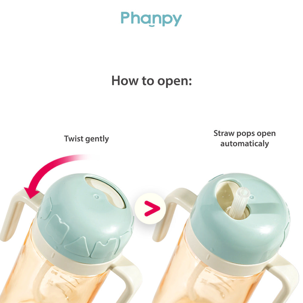 Phanpy Jelly Twist Straw Cup - Astra Family