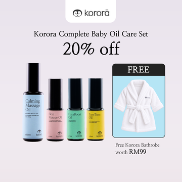 Korora Complete Baby Oil Care Set (4 oils)