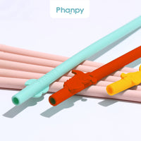 Phanpy Silicone Drinking Straws (3pcs/box)