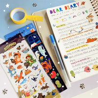 WW Animal Sticker Sheet - Who Is Sleepy