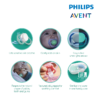 Astra Family Philips avent baby pacifier.