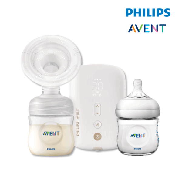 Astra Family Philips avent breast pump and bottle.