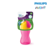 Astra Family Philips avent sippy cup in pink and yellow.