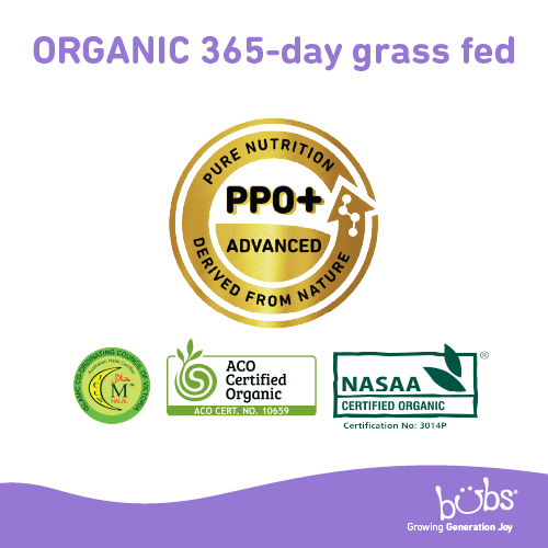 Bubs Organic Grass Fed Infant Milk Formula S1 800G 04