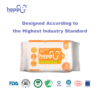 Astra Family Happyfu baby wipes designed according to the highest industry standard.