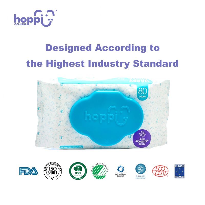 Astra Family Hoppi 80 Sheets 3-In-1 Bundle Pack Baby Wet Wipes designed with high industry standards.