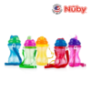 Astra Family A set of Nuby Flip-It cups with carrying straps, 420ML/14OZ.