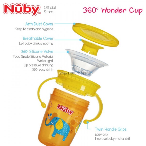 360 Wonder Cup 240ML/8OZ,non spills cup,baby training cup,baby training non spills cup,360 drinking cup,BPA FREE kids cup