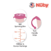 Astra Family A picture of a nuby cup with a handle and a rim.