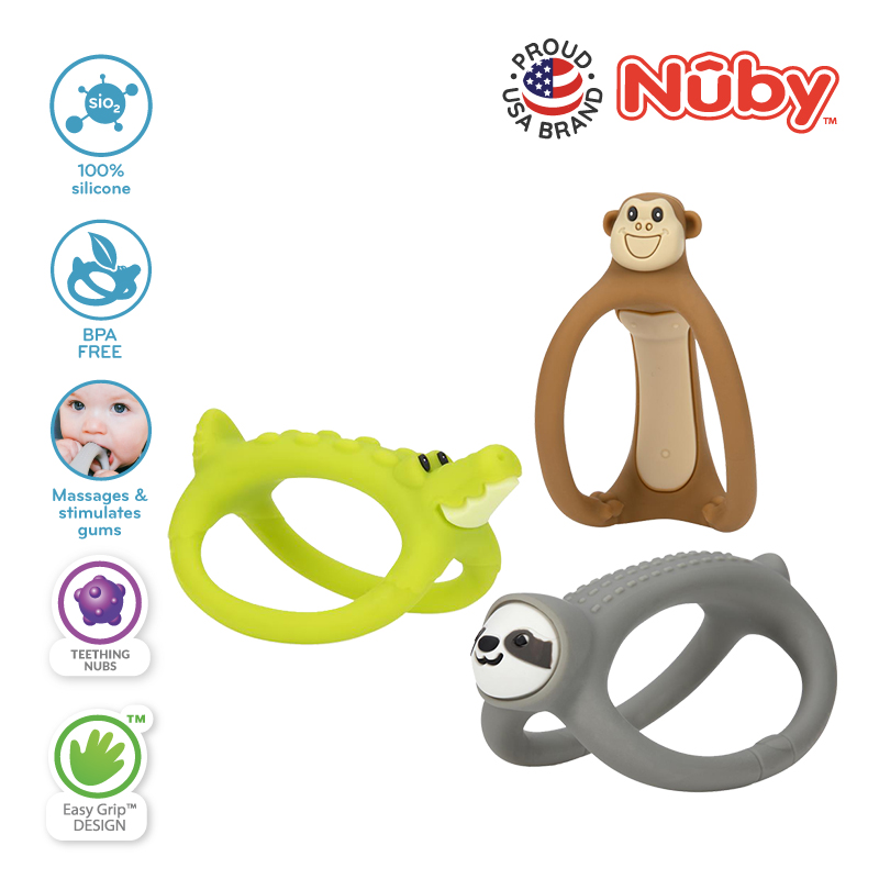 NB6888 Loopy Legs Silicone Teether alldesign