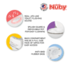 Astra Family The Nuby Potty features different baby toilet seat options for potty training.