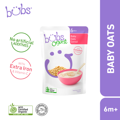 Astra Family Bubs Organic Baby Banana Rice Cereal: the perfect baby first solid food.