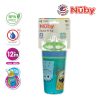 nuby snack n sip 1pk 270ml printed cup with thin straw and snack cup