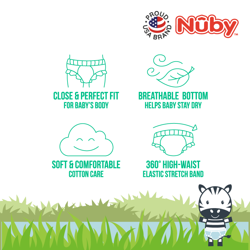 NB21355 Nuby Baby Training Diaper L features01