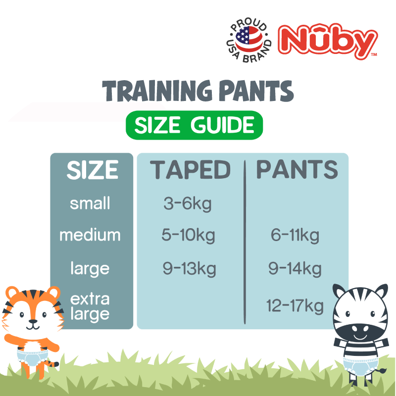 NB21355 Nuby Baby Training Diaper L features02