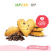 Astra Family A breastfeeding snack, the HAPIMOMS Lactation Cookie - Choc Chip, includes chocolate chips to increase breast milk production.