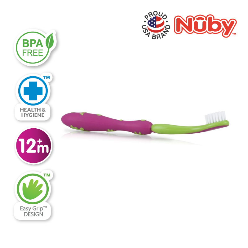 NB766 Toothbrush with Bristles 1pc Pink 1