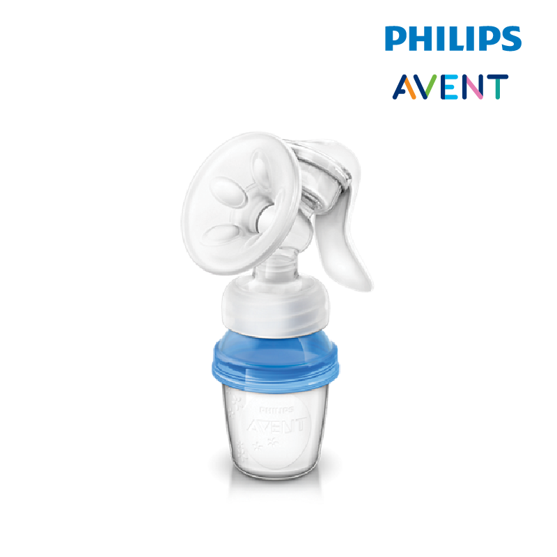 33333013 Natural Manual Breast Pump with Storage VIA Cup