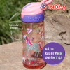 Astra Family A unicorn water bottle with a Flip-It Sipper and glitter design.