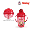 Astra Family Nuby Comfort Flip-It Cup with handles and a monkey design.