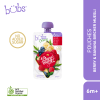 Astra Family Organic pouch with flavorful Bubs® Berry and Banana Bircher Muesli.